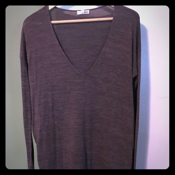 Wilfred free Aritzia v-neck dress, xsmall, pockets - Picture 1 of 4